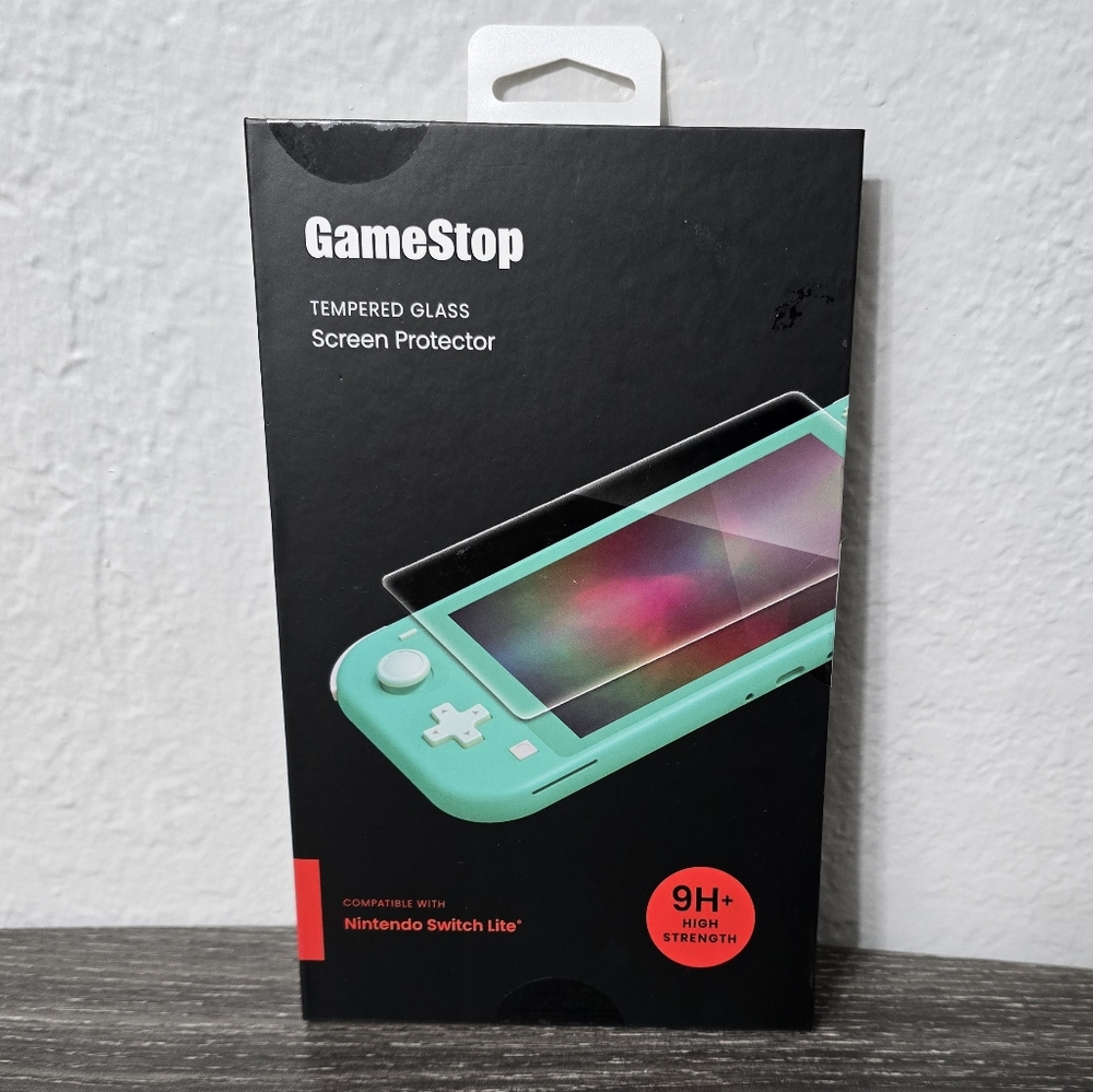 BNIB Gamestop Nintendo Switch Lite Tempered Glass Screen Protector